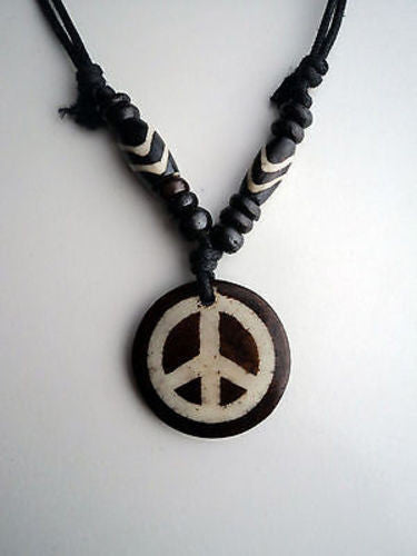 Peace Pendant Necklace - nepacrafts