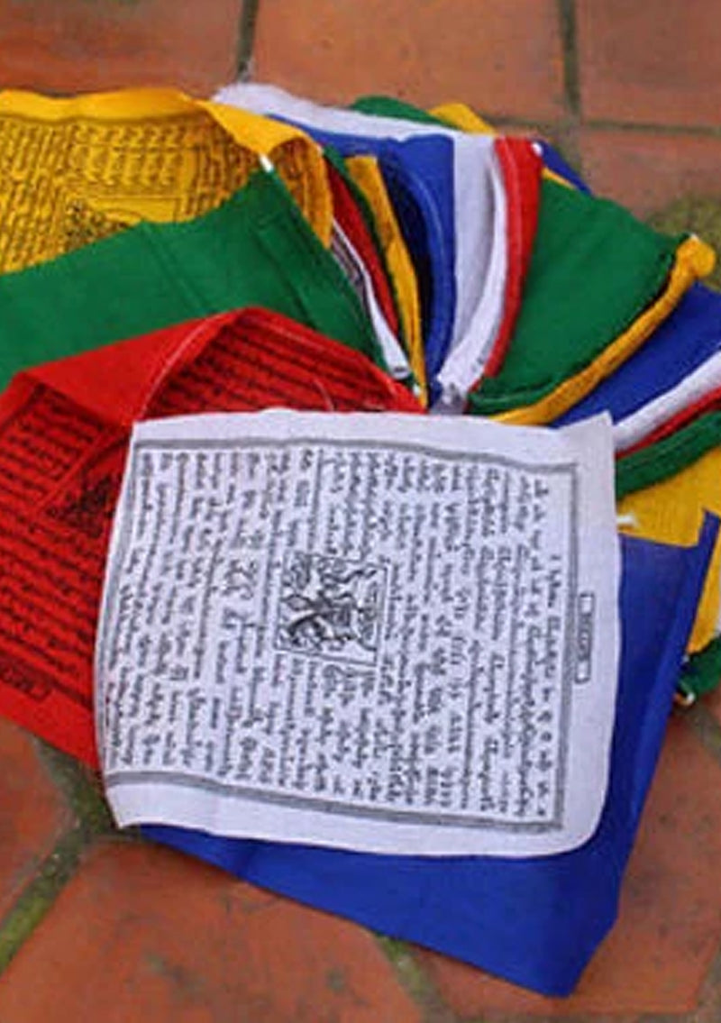 Cotton Tibetan Prayer Flags-Medium size