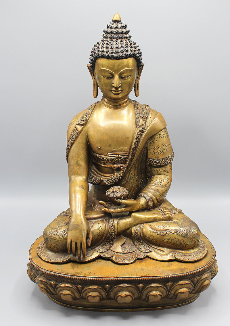 Bronze Shakyamuni Buddha Statue