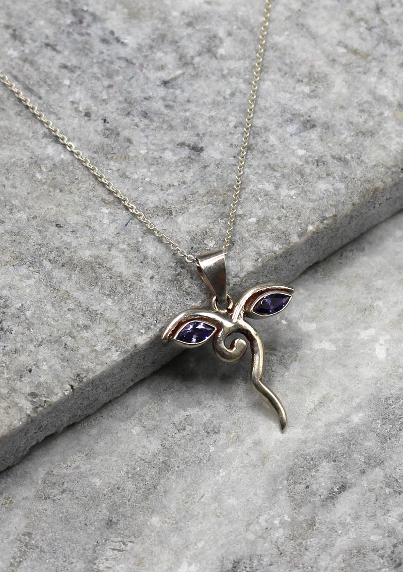 Peaceful Buddha Eyes Sterling Silver Pendant - nepacrafts