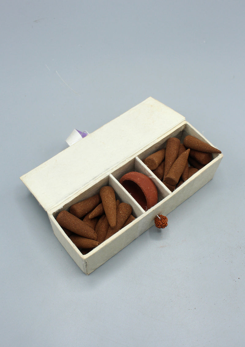 Lavender Herbal Cone Incense by Nepali Farmer