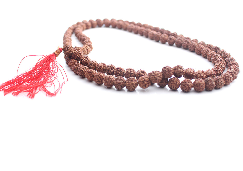Rudraksha 108 Beads Holy Mala for Meditation and Yoga - nepacrafts