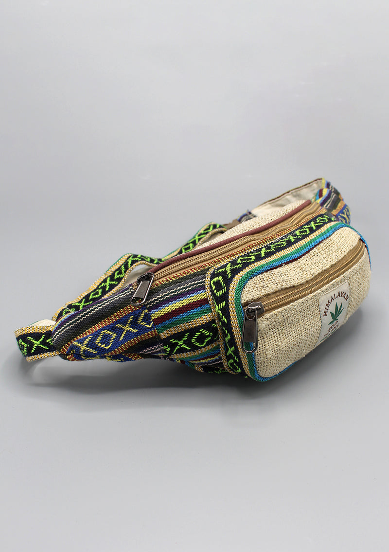 Gheri Hemp Money Belt Bag - nepacrafts