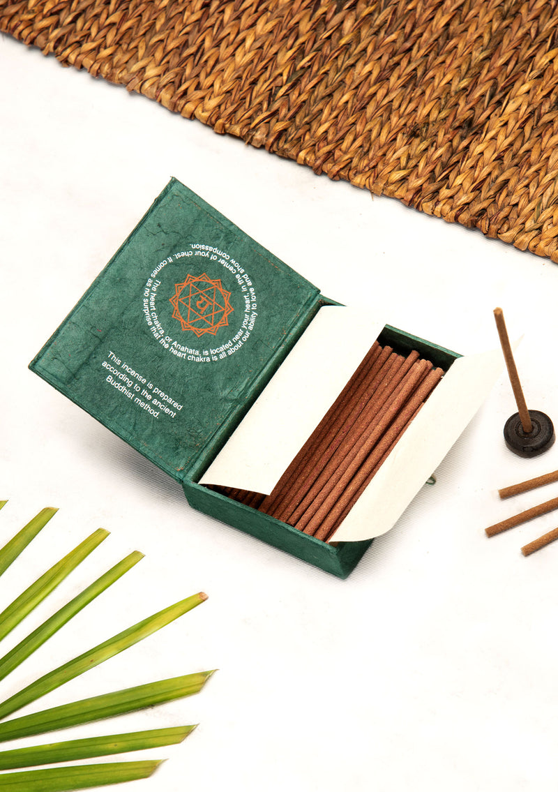 Heart Chakra Asthasugandha Tibetan Incense Gift Box