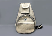 Guitar Shaped Hemp Mix Sling Backpack - nepacrafts