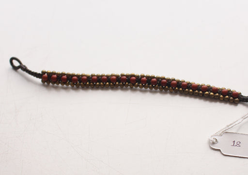 Brass Beads Teen Anklet with Bell - nepacrafts