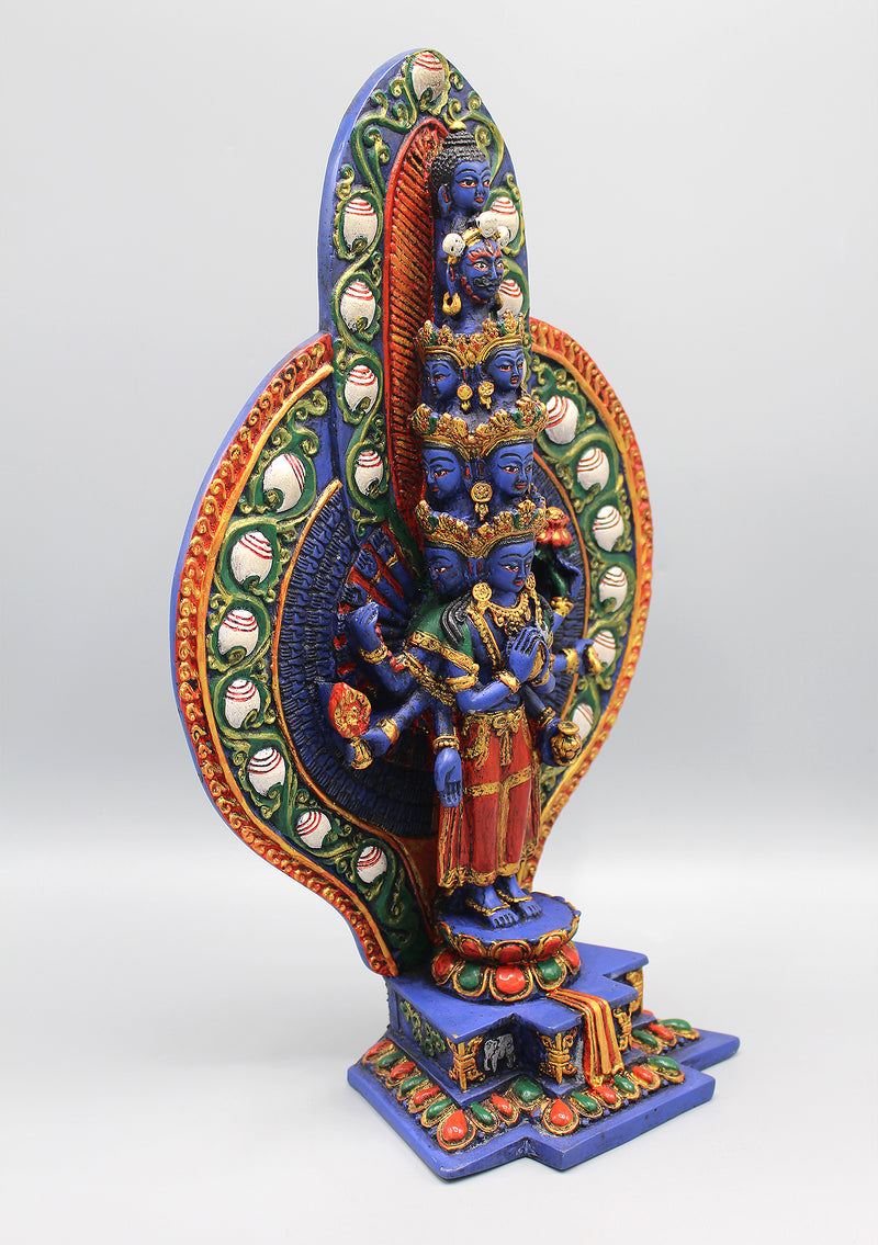 Resin Hand Painted Avalokiteshvara Statue