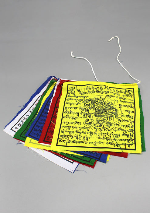 Traditional Mixed Prayer Flags