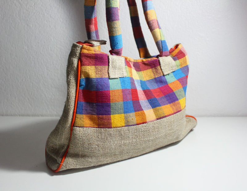 Fair Trade Allo(Nettle) Cotton Shoulder Bag - nepacrafts