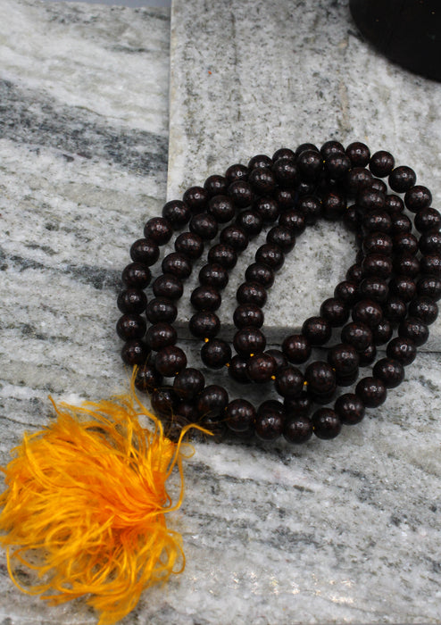 Rosewood Beads Tibetan Prayer Mala