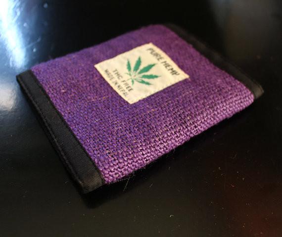 Bi Fold Hemp Wallets - nepacrafts