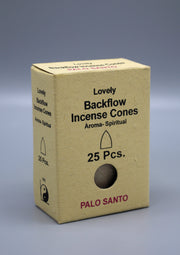 Palo Santo Spiritual Aroma Back Flow Cone Incense - nepacrafts