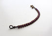 Purple Glass Beads Handwoven Teen Anklet - nepacrafts