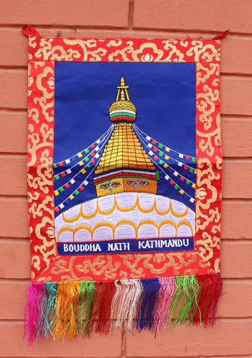Bouddha Nath Embroidery Wall Hanging (Small)