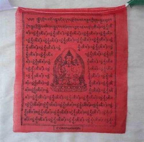 High Quality Tibetan  Prayer Flags   Cotton Set