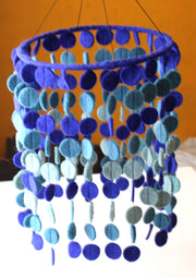 Mobile Felt Multicolor Ceiling Hanging, Nursery Hanging - nepacrafts