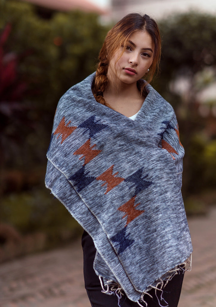 Soft and Warm Himalayan Yak Wool Shawl - nepacrafts