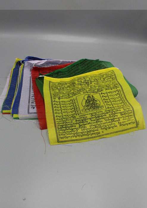 Outdoor Large Mixed Deities Tibetan Prayer Flags 25 Sheets