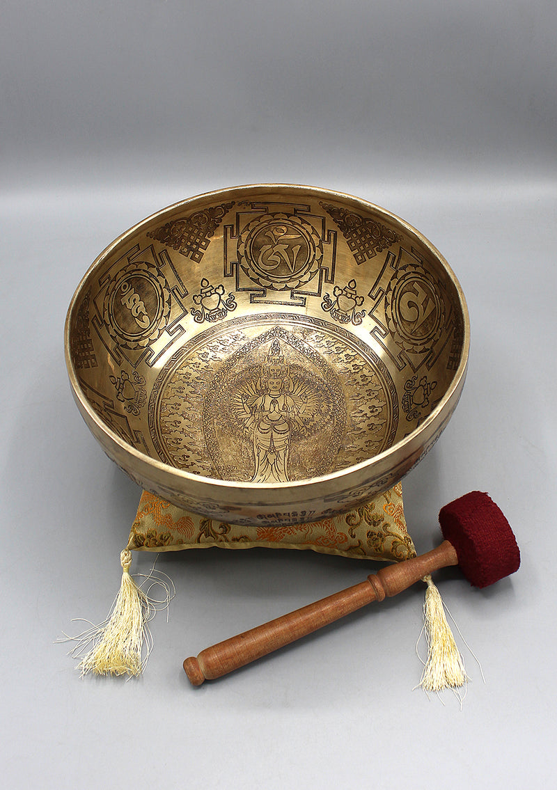 Avalokiteshvara Bodhisattva Singing Bowl