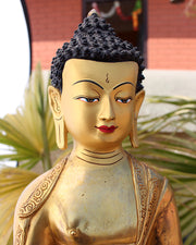 One of a Kind 13 Inch Healing Buddha Statue BST307 - nepacrafts