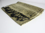 Three Ply Lime Yellow Woolen Muffler, Neck Scarf - nepacrafts