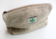 Hemp Money/Cosmetics Zipper Clutch Purse - nepacrafts