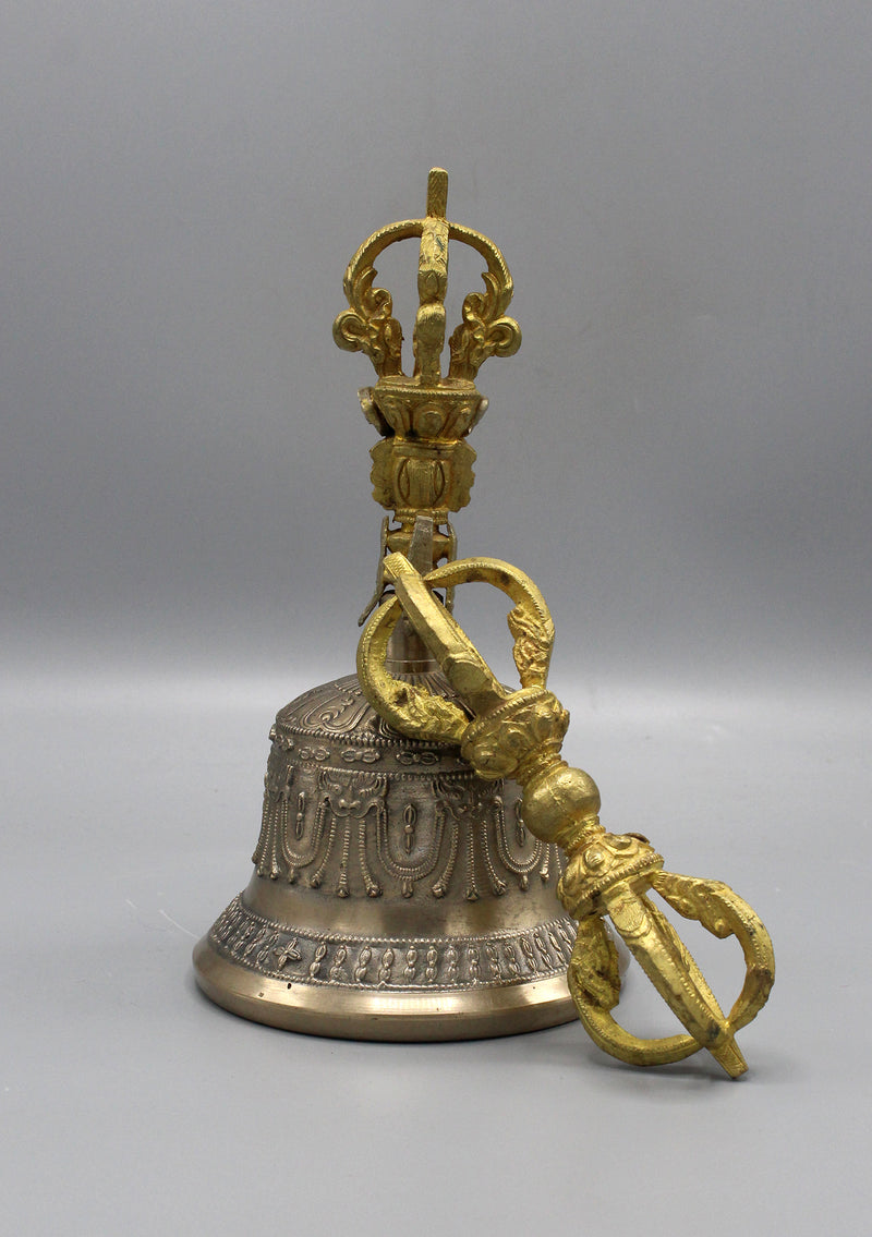 Tibetan Meditation Bell and Dorjee Set