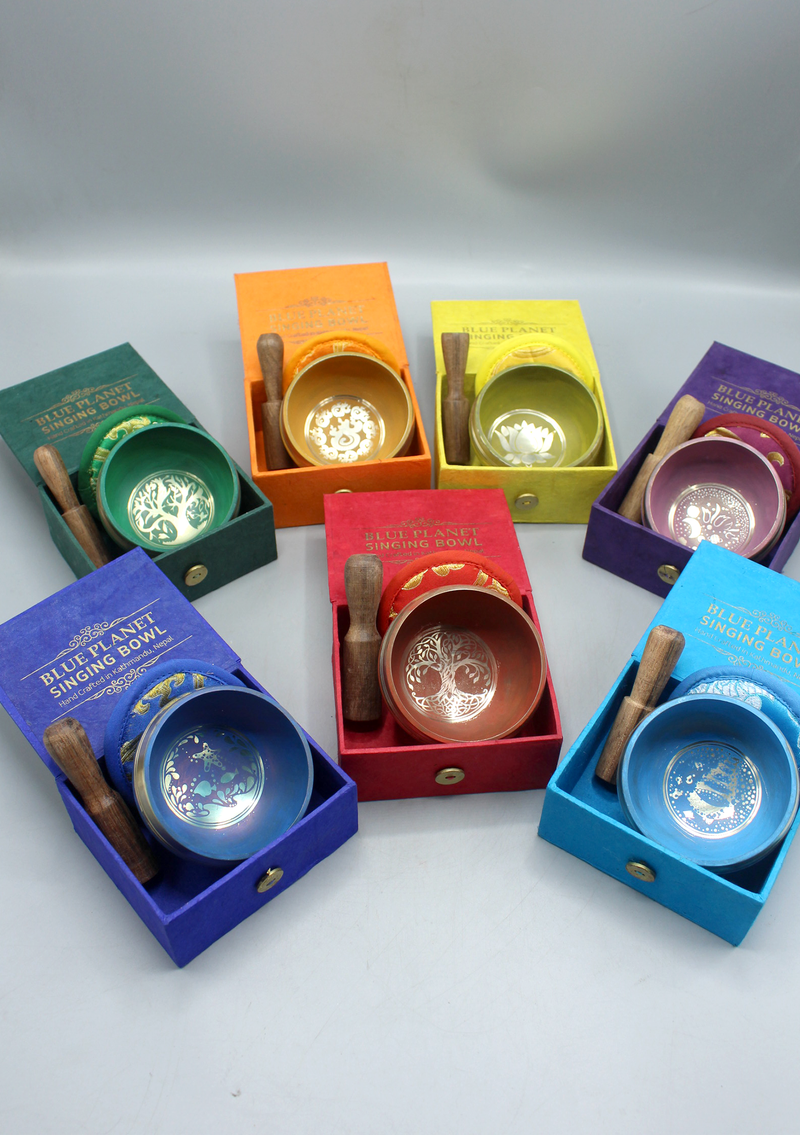 Blue Planet Singing Bowls Gift Box Set