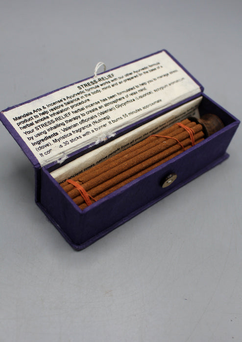Smoke - Therapy Valerian  with Himalayan Herbs Stress Relief Incense