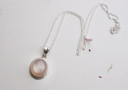Shiney Moonstone 925 Silver Sterling Pendant - nepacrafts