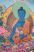 Medicine Buddha Thangka Nepal 55x43cm - nepacrafts