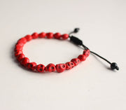 Bohemian Skull Beads Wrist Mala - nepacrafts