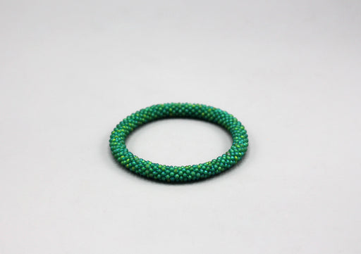 Green Roll on Unisex Bracelet - nepacrafts