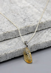 Light Color Amber Women's Pendant - nepacrafts