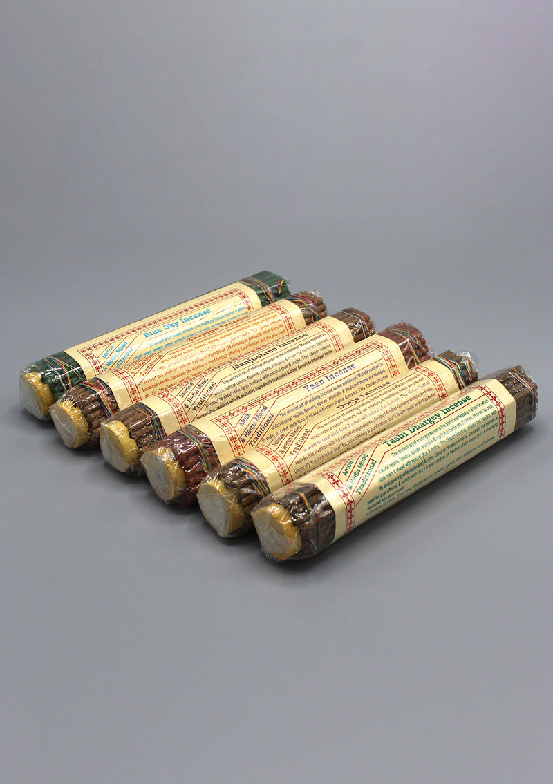 Lemon and Herbs Mixed Blue Sky Tibetan Incense