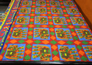 Colorful Cotton Fabric Elephant Printed Wall Hanging Tapestry/ Wall Decor - nepacrafts