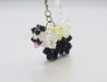 Multicolor Small Puppy Clear Resin Crystal Key Chain - nepacrafts