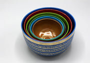 Seven Chakras Seven Colors Healing Singing Bowls - nepacrafts