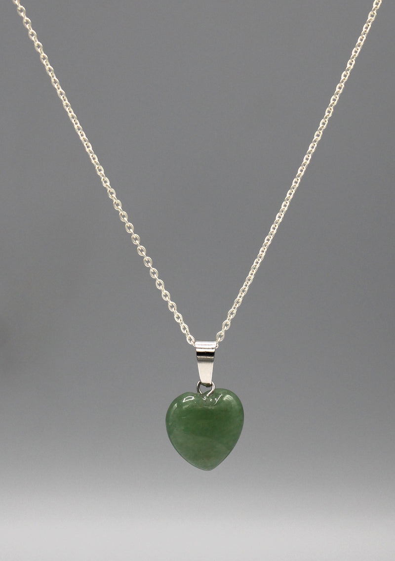 Jade Heart Shape Love Pendant - nepacrafts