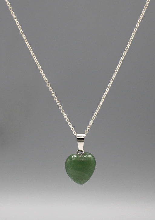 Jade Heart Shape Love Pendant - nepacrafts