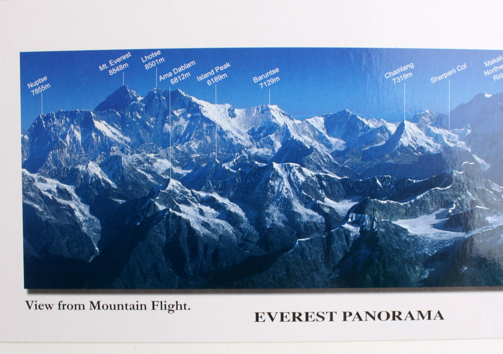 A Panoramic View of Everest - nepacrafts