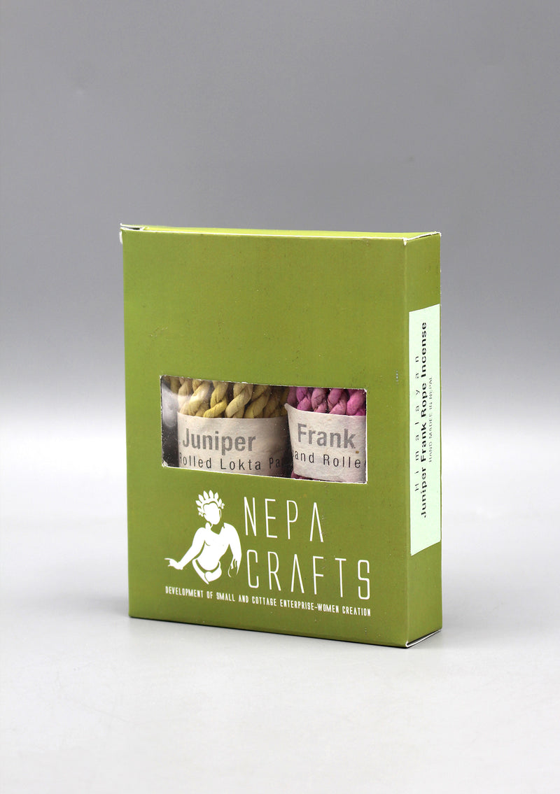 Juniper Frankincense Rope Incense Gift Box