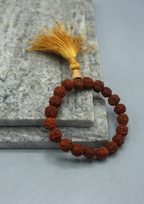 Rudraksha Beads Wrist Mala Bracelet