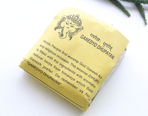 Set of 4 Ganedyo Dhupayan Rope Incense - nepacrafts