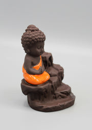 Buddha Waterfall Backflow Incense Burner - nepacrafts