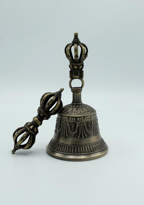 Tibetan Buddhist Bell and Dorjee Set