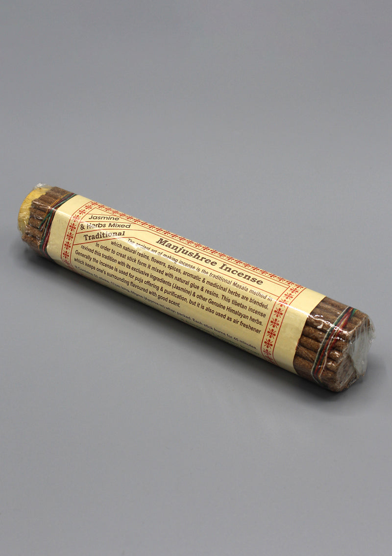 Jasmine and Herbs Mixed Manjushree Tibetan Incense