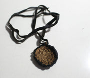 Brass Tibetan Calender Pendant - nepacrafts