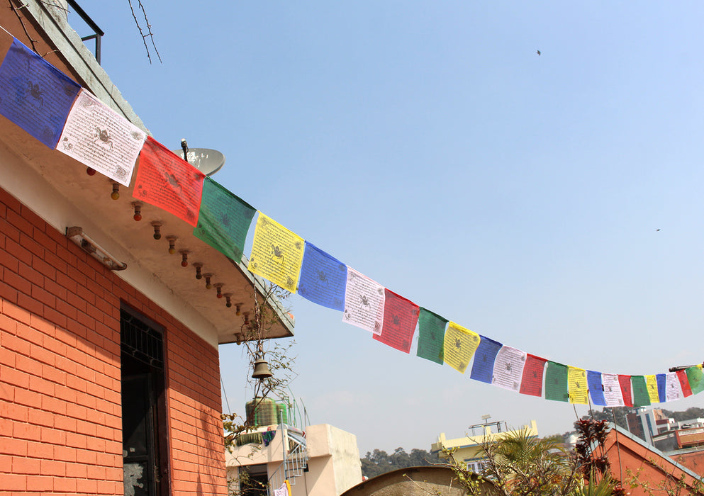 Tibetan Buddhist Windhorse Prayer Flags