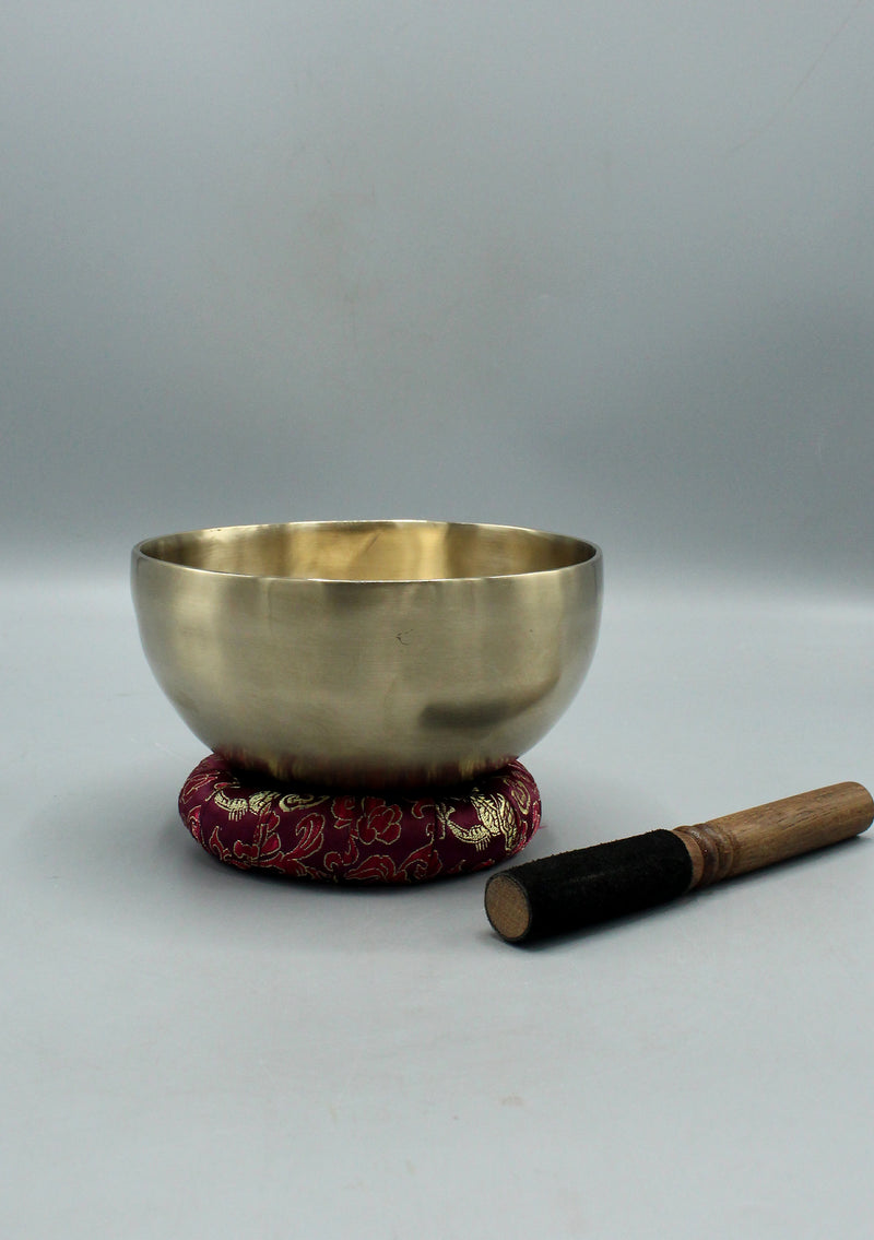 Zen Tibetan Singing Bowl with Cushion and Mallet
